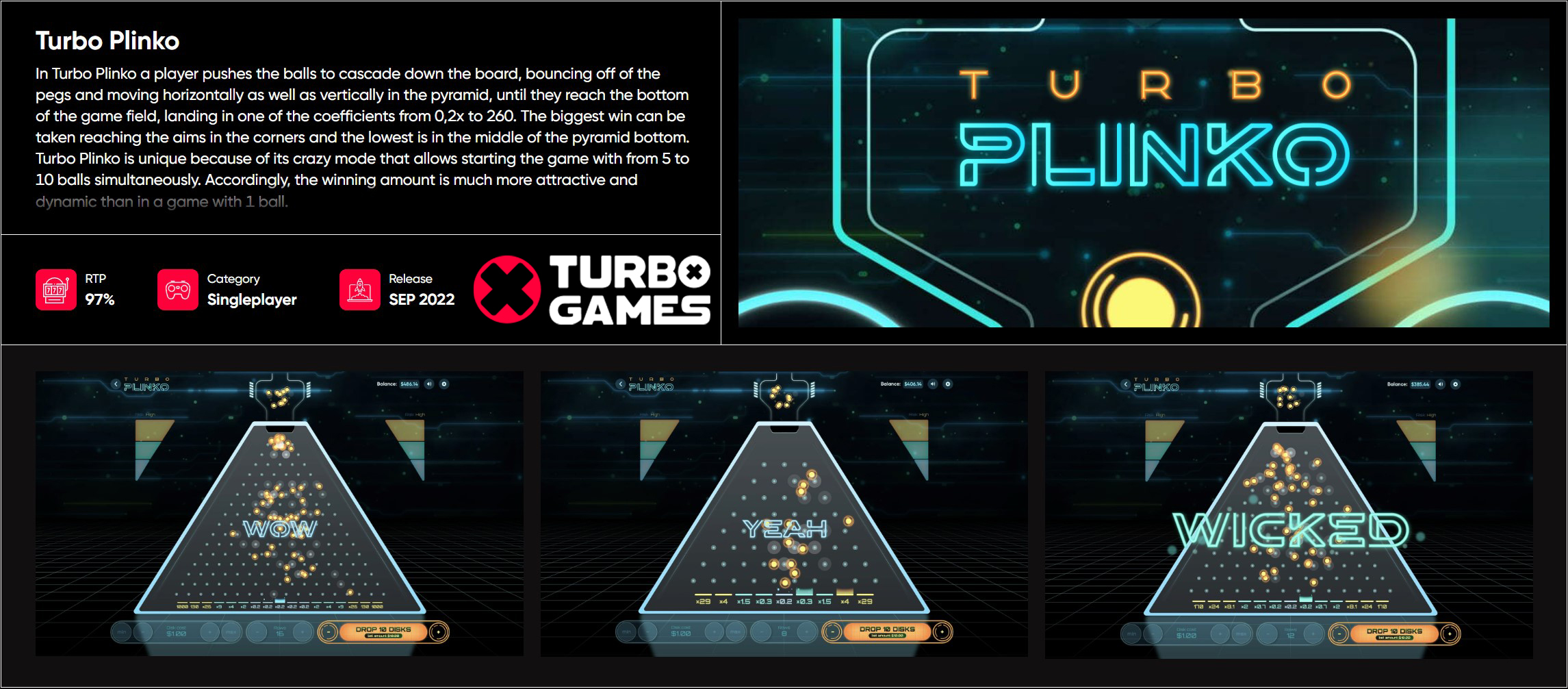 Turbo Plinko by Turbo Games